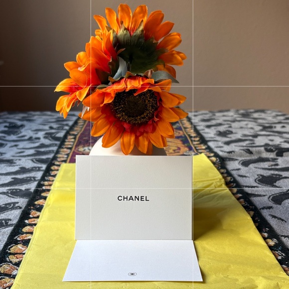 🌻 CHANEL NOTECARD AND ENVELOPE 🌻 - Picture 1 of 16